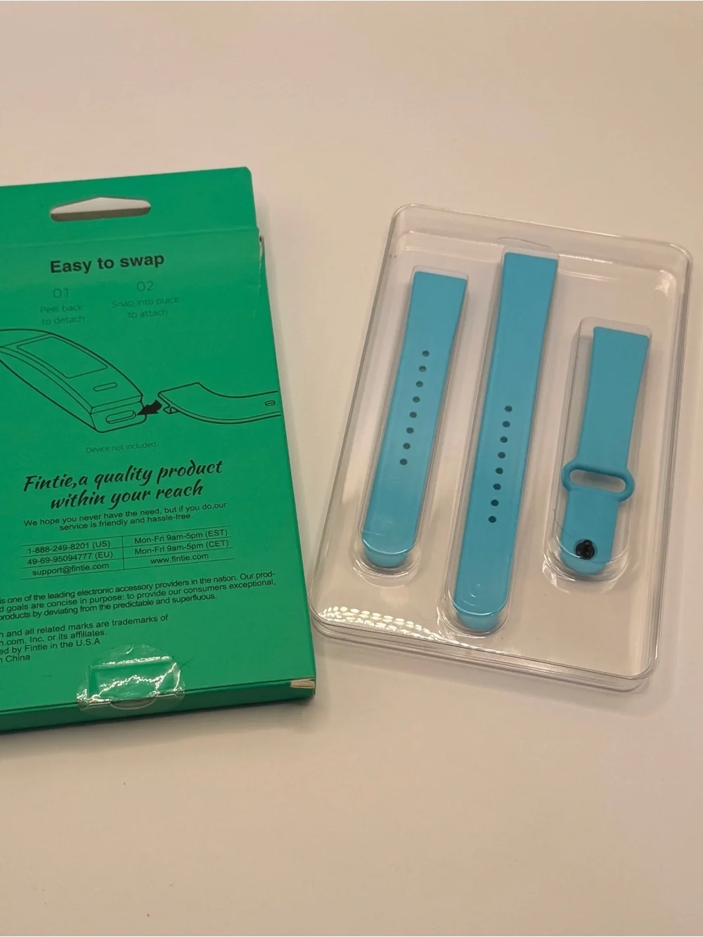 Halo View Sport Accessory Band for *Fitbit* 2 size band options Blue‎